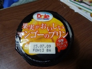 「Dole 果実がおいしいマンゴーのプリン カップ108g」のクチコミ画像 by さくらさん