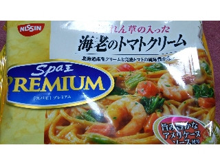 「日清 冷凍 スパ王プレミアム ほうれん草の入った海老のトマトクリーム 袋290g」のクチコミ画像 by ﾙｰｷｰｽﾞさん