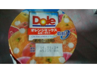 「Dole オレンジミックス＆ヨーグルト カップ180g」のクチコミ画像 by ﾙｰｷｰｽﾞさん