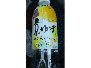 「伊藤園 Vivit’s 京ゆずとみかんのソーダ ペット450ml」のクチコミ画像 by ﾙｰｷｰｽﾞさん