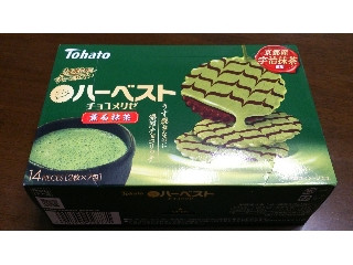 「東ハト ハーベストチョコメリゼ 薫る抹茶 箱2枚×7」のクチコミ画像 by 赤色王子櫻丼さん