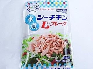 「はごろも シーチキンSmile シーチキン水煮Lフレーク 袋60g」のクチコミ画像 by いちごみるうさん