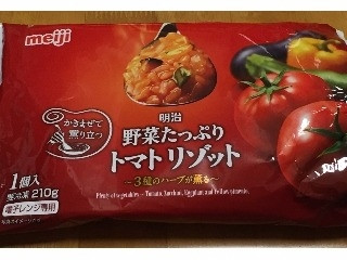 高評価】「試食して美味しかったので購入しました - 明治 野菜たっぷりトマトリゾット」のクチコミ・評価 - mikityさん【もぐナビ】