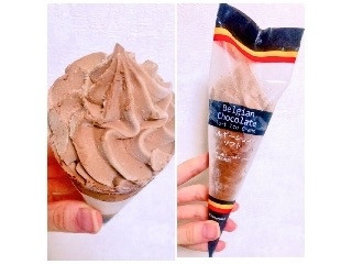 【チョコソフト】 冬のアイスは濃厚系】シャトレーゼのベルギーショコラソフト