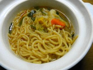 「キンレイ 10種の具入り 醤油ちゃんこ鍋 ちゃんぽん麺入り 袋509g」のクチコミ画像 by きなこさん