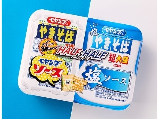 ペヤング 超大盛やきそば ソース＆塩