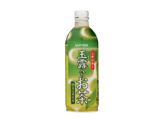 サッポロ 恵比寿茶房 玉露入りお茶 缶490ml ポッカサッポロフード