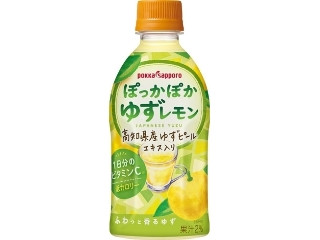 中評価】ポッカサッポロ ぽっかぽかゆずレモン 高知県産ゆずピール