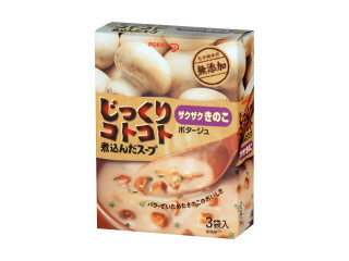 ポッカサッポロ じっくりコトコト煮込んだスープ きのこポタージュ3食