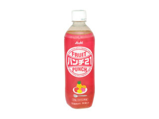 アサヒ パンチ21 フルーツパンチ味（アサヒ飲料）ソフトドリンク