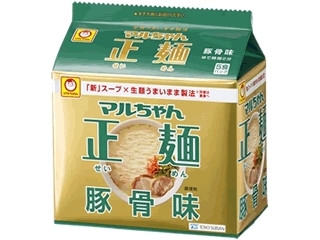 マルちゃん マルちゃん正麺 豚骨味（東洋水産）クチコミ14件・評価5.3