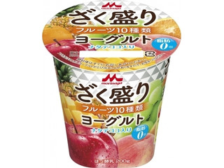 森永 ざく盛りフルーツヨーグルト