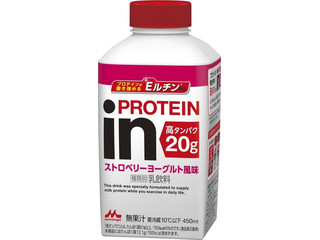 森永 in PROTEIN ストロベリーヨーグルト風味