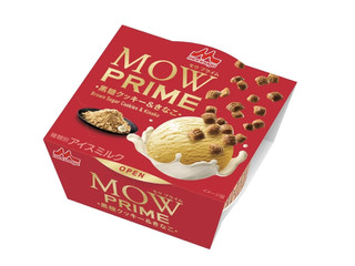 森永 MOW PRIME 黒糖クッキー＆きなこ