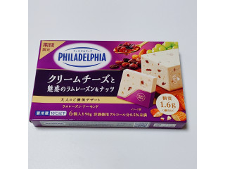 森永 フィラデルフィア クリームチーズと魅惑のラムレーズン＆ナッツ