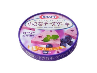クラフト 小さなチーズケーキ ブルーベリー 箱18g×6 実食クチコミ1件