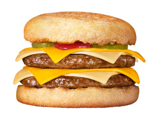 ダブルチーズバーガー 中評価】マクドナルド チーズチーズダブルチーズバーガーの感想