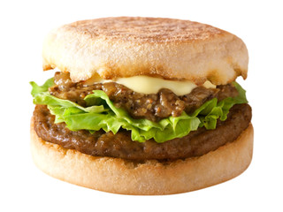 マクドナルド N.Y. ソーセージ ペッパー＆ビーフソテーマフィン