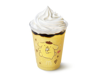 マクドナルド ポムポムプリンのクリーミープリンフラッペ
