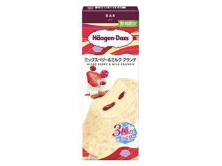 Healthy Beauty ミックスベリー＆ミルクコーヒー 2袋 ハーゲンダッツ バー ミックスベリー＆ミルク クランチ