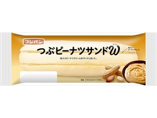 中評価】フジパン つぶピーナツサンドWの感想・クチコミ・カロリー