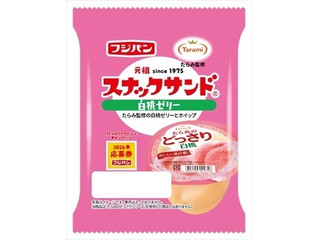 フジパン スナックサンド 白桃ゼリー