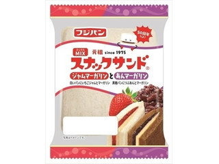 フジパン MIXスナックサンド ジャムマーガリンとあんマーガリン