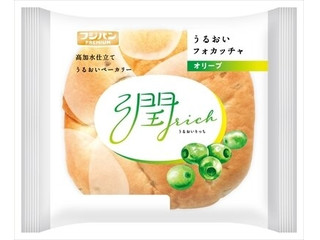 フジパン うるおいフォカッチャ オリーブ