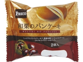 和栗のパンケーキ