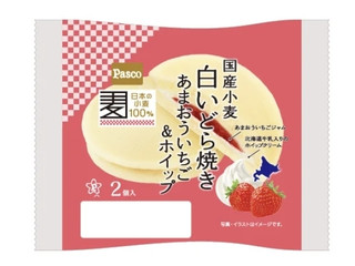 Pasco 国産小麦 白いどら焼き あまおういちご＆ホイップ