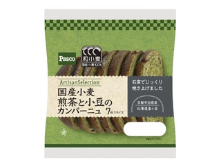 Pasco 国産小麦 煎茶と小豆のカンパーニュ