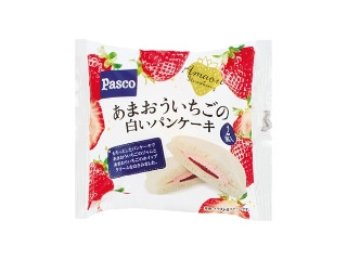 Pasco あまおういちごの白いパンケーキ
