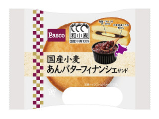 Pasco 国産小麦 あんバターフィナンシェサンド