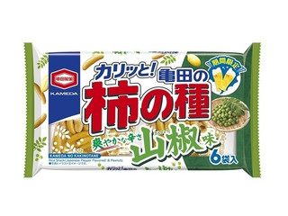 亀田製菓 亀田の柿の種 山椒味 商品写真