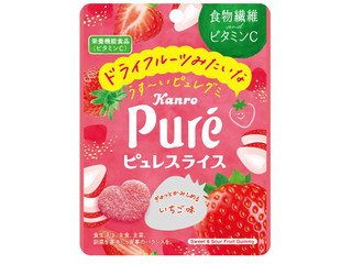 カンロ ピュレスライス いちご味