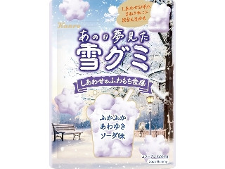 カンロ あの日夢見た雪グミ