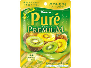 カンロ ピュレグミプレミアム ダブルキウイスパークリング