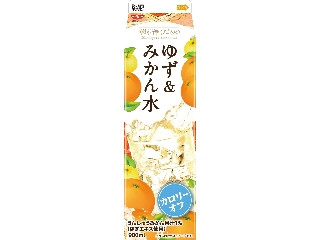 日清ヨーク 華や香くだもの ゆず＆みかん水の感想・クチコミ・値段