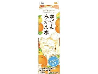 日清ヨーク 華や香くだもの ゆず＆みかん水の感想・クチコミ・値段