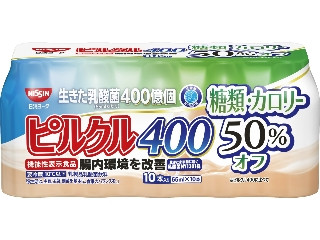 pirukuru　0527 日清ヨーク ピルクル400 糖類・カロリー50％オフの感想・クチコミ