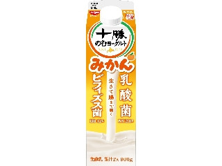 日清ヨーク 十勝のむヨーグルトみかん