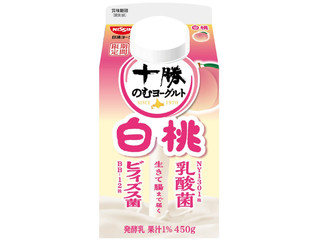 日清ヨーク 十勝のむヨーグルト 白桃