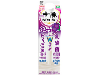 日清ヨーク 十勝のむヨーグルト ぶどう