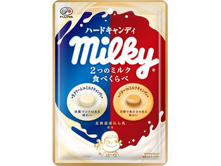不二家 ミルキーハードキャンディ 2つのミルク食べくらべ（不二家
