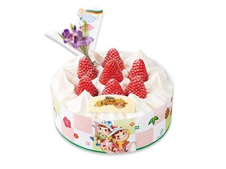 不二家 ペコちゃんポコちゃん 苺のショートケーキの感想・クチコミ