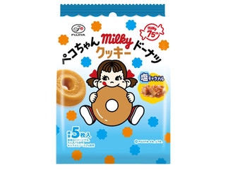 不二家 ペコちゃんミルキードーナツクッキー 塩キャラメル（不二家）お