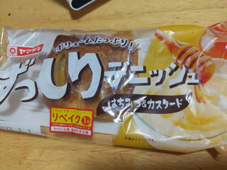 ヤマザキ ずっしりデニッシュ はちみつ＆カスタード