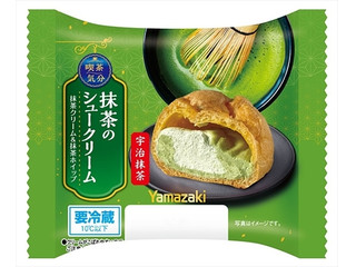 中評価】ヤマザキ 抹茶のシュークリーム 抹茶クリーム＆抹茶ホイップの