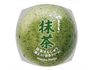 ヤマザキ 抹茶まんじゅう 黒豆入り抹茶クリーム
