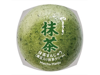 ヤマザキ 抹茶まんじゅう 黒豆入り抹茶クリーム